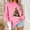 Pink, variant on Odbmxy Plus Size Sweatshirts for Women Long Sleeve Christmas Shirts for Women Graphic Casual Loose Sweatshirts,Black L