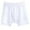 White, variant on Mens Comfortable Loose Head Open Senior Shorts Soft Breathable Briefs Elastic Waistband Underwear, L, Red