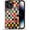 Colorful Checkerboard Pixelated Art-Glossy, variant on Case for iPhone 15 Case, Hybrid 2-Layer Silicone Protective Glossy Case for Girl Women Case for iPhone 15 Funny Retro Cat Pyramid UFO Pattern