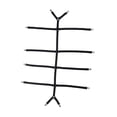 thumbnail image 2 of Sujetadores de Sábanas Ajustables, Ligeros Y Portátiles Que Mantienen Tu Cama Ordenada. Ideales para Dormitorios, Residencias Estudiantiles O Uso Domé Negro, 2 of 7