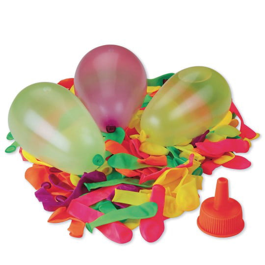 250 Water Bombs Balloons Coloured Easy Fill Party Bag Fillers Outdoor Garden Fun 1 