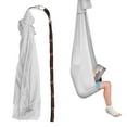 thumbnail image 4 of Kids Hammock, Polyester Durable Children Swing Hammock  For Outdoor Silver Gray, 4 of 8