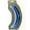 Blue, variant on Fashionista 6" Shades of Blue Banana Clip Hair Combs - 3 Pcs.