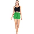 thumbnail image 3 of Teen Girls High Drawstring Waist Workout Sports Track Shorts,Running Shorts Athletic Gym Yoga PE Shorts,Super Comfy Casual Sporty Lounge Short Pants Dolphin Shorts,S-4XL Green, 3 of 9