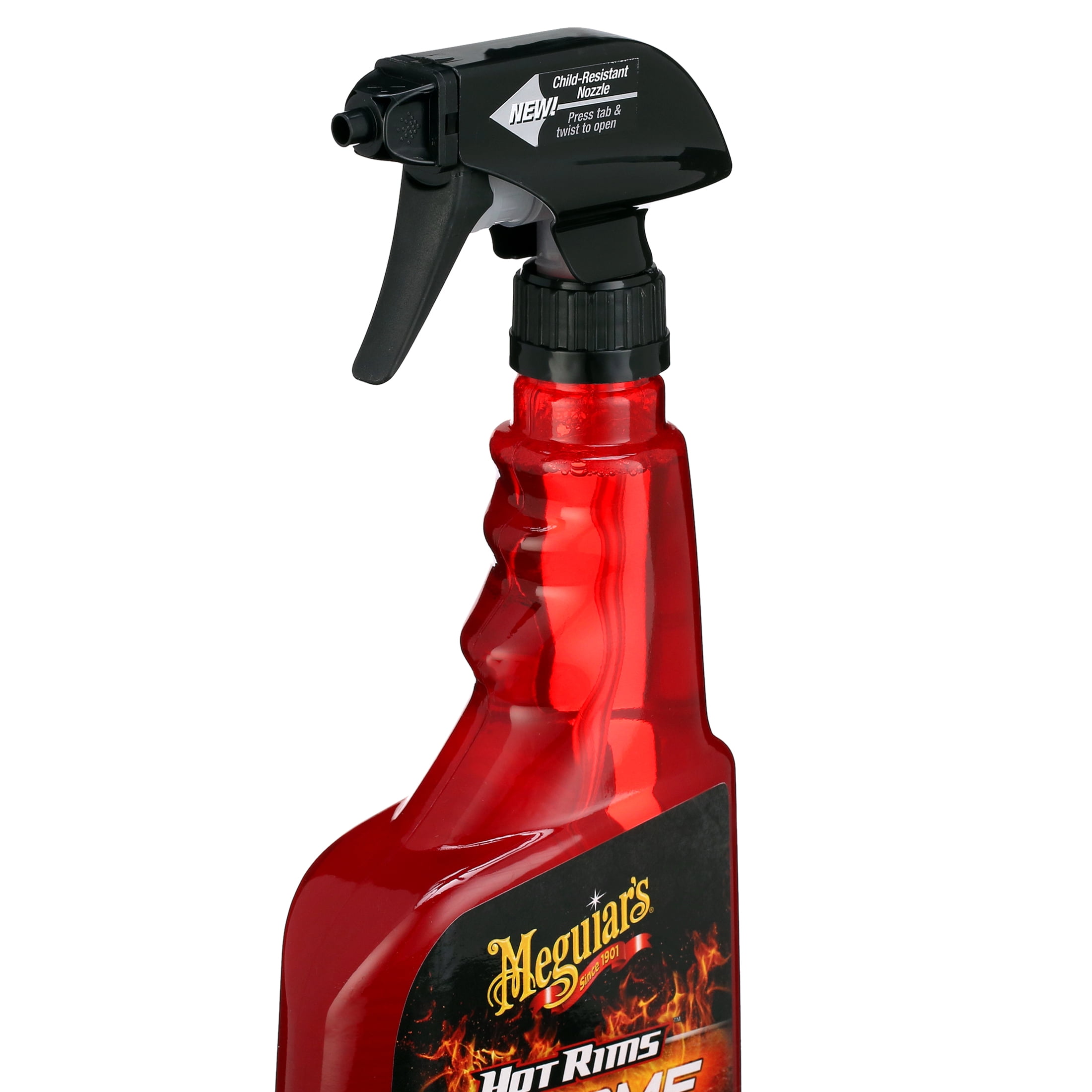 Meguiar's - We offer three different wheel cleaners in our consumer line,  but which one is right for you? Hot Rims Chrome Wheel Cleaner: This product  is suitable only for fully chromed