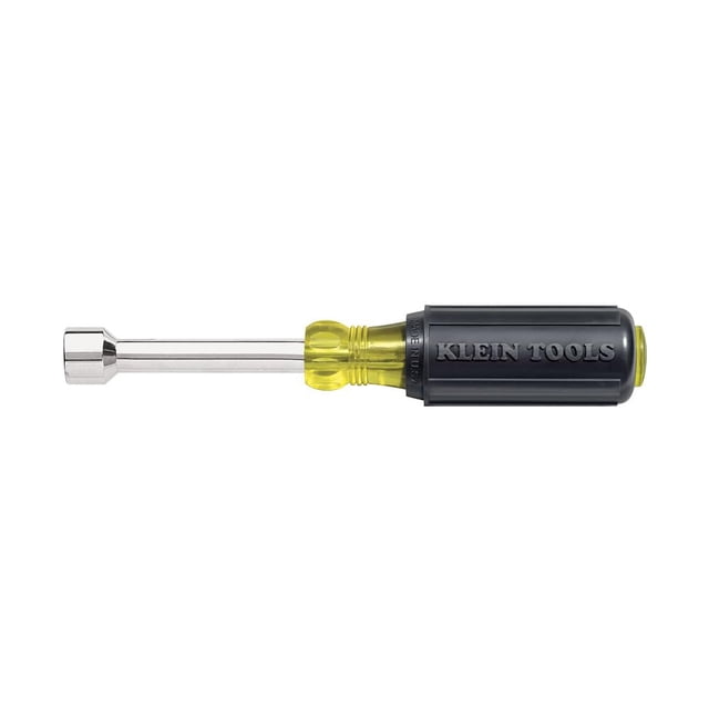 Destornillador de tuercas Klein Tools 630-3/8 M, punta magnética, 9,5 cm, hueco, Sh