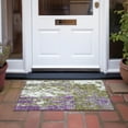 thumbnail image 6 of Addison Rugs Chantille Indoor/Outdoor Transitional Abstract Olive Washable Rectangle Rug, 1'8" x 2'6", 6 of 6