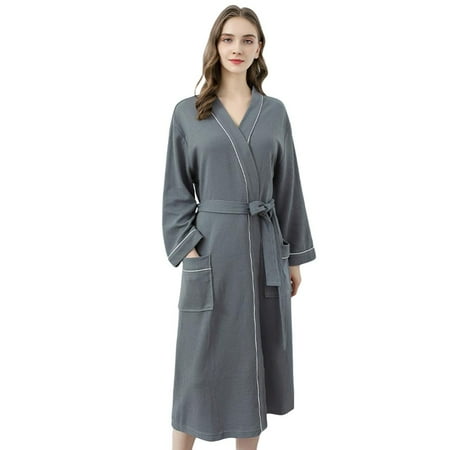 

Female Men s Soft Robes And Clothes Light Robe Bathrobe Ladies Couple Nightgown
