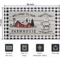 thumbnail image 3 of Farmhouse Kitchen Rugs and Mats 30x17 Inch, Farm Kitchen Rug, Washable Non Skid Floor Mat for Home Kitchen Decor, 3 of 6