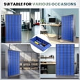thumbnail image 5 of Steel Frame Bolt Bin Cabinet 100 ABS Plastic Drawers 25.8 × 46 × 8.66 in, Parts Organizer Cabinet with Label Slots for Small Hardware, Tools, Office Supplies, Home, Garage, 5 of 7