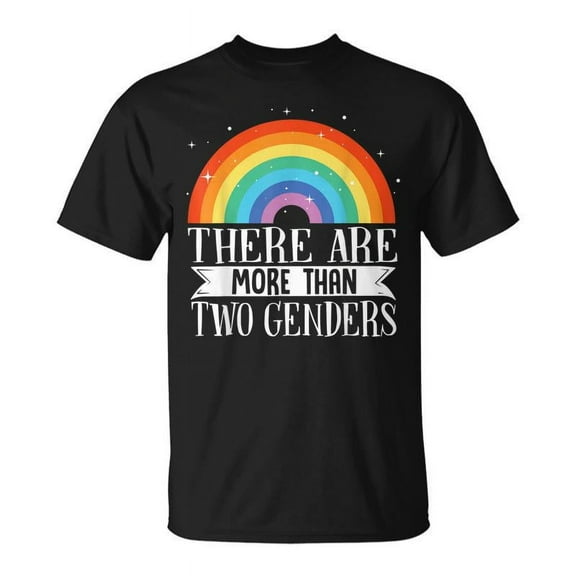 SR There Are More Than 2 Genders Lgbtq T-shirt