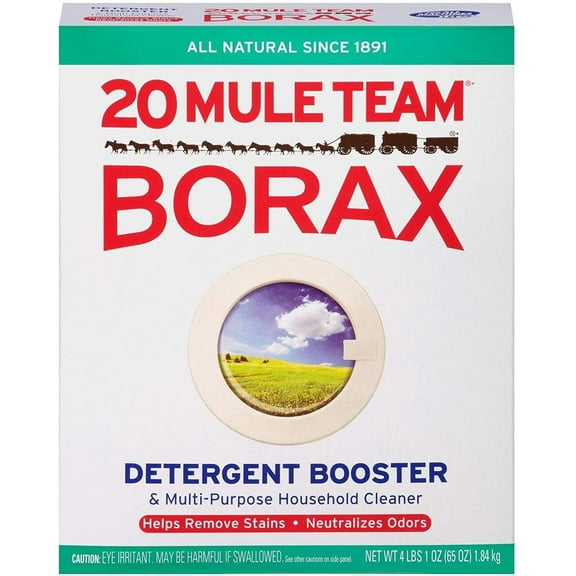 20 Mule Team Borax Detergent Booster & Multi-Purpose Household Cleaner, 65 Ounce