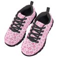 thumbnail image 2 of Chririnla Girls Tennis Shoes for Kids Size 1 Pink Leopard Print Athletic Running Shoes School Cute Lightweight Breathable Sneakers for Sport Travel Fitness, 2 of 7