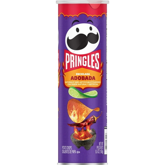 Pringles Enchilada Adobada Potato Crisps Chips - 5.5 oz