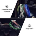thumbnail image 4 of MasteelfCA 5PCS Courage Wisdom Faith Bracelets English Motivational Bangles (Mixed Color), 4 of 7