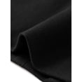 thumbnail image 5 of INSPIRE CHIC Business Casual Blazer for Women Classic Button Warm Stand Collar Long Sleeve Work Fitted Blazer Suit Jackets XS Black, 5 of 6