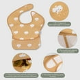 thumbnail image 5 of Gllquen Baby Waterproof Feeding Bibs 5 Pack for Infant Toddler Boys Girls, Elephant and Astronaut, 5 of 10