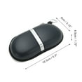 thumbnail image 4 of Unique Bargains 1 Pc Hook EyeGlasses Case Durable Eyeglasses Storage Dark Blue, 4 of 5