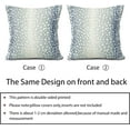 thumbnail image 5 of Antelope Pillow Covers 18X18 Inch Blue Gray Faux Fawn Deer Animal Print Decorative Square Pillow Cases Modern Neutral Cotton Linen Throw Pillows Set of 2 Home Decor For Sofa Couch Bedroom Outdoor, 5 of 5