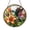 Acrylic 3.5 Inch, variant on Hummingbird Acrylic Window Hanging Decor, Floral Inspired Bird Art, Decorative Light Catching Accent for Spring Home Window Display