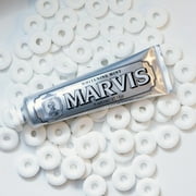 Marvis Smokers Whitening Mint | Rich and Creamy Toothpaste for Enamel Staining Removal, 25ml
