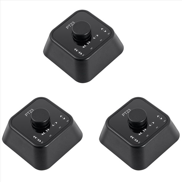 3X Inalámbrico Page Turner Pedal Recargable Interruptor de Pie Inalámbrico para Tablet Smartphone Electronic Music Scores e-Books Negro