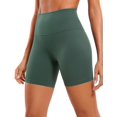 thumbnail image 1 of Shorts CRZ YOGA ButterLuxe Cintura Alta 15 cm Verde Oscuro XS, 1 of 5