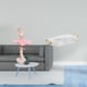 thumbnail image 2 of Elegante escultura de bailarina de resina y bandeja rectangular nórdica para guardar joyas, organizador para oficina, estudio, dormitorio, decoración, 2 of 8