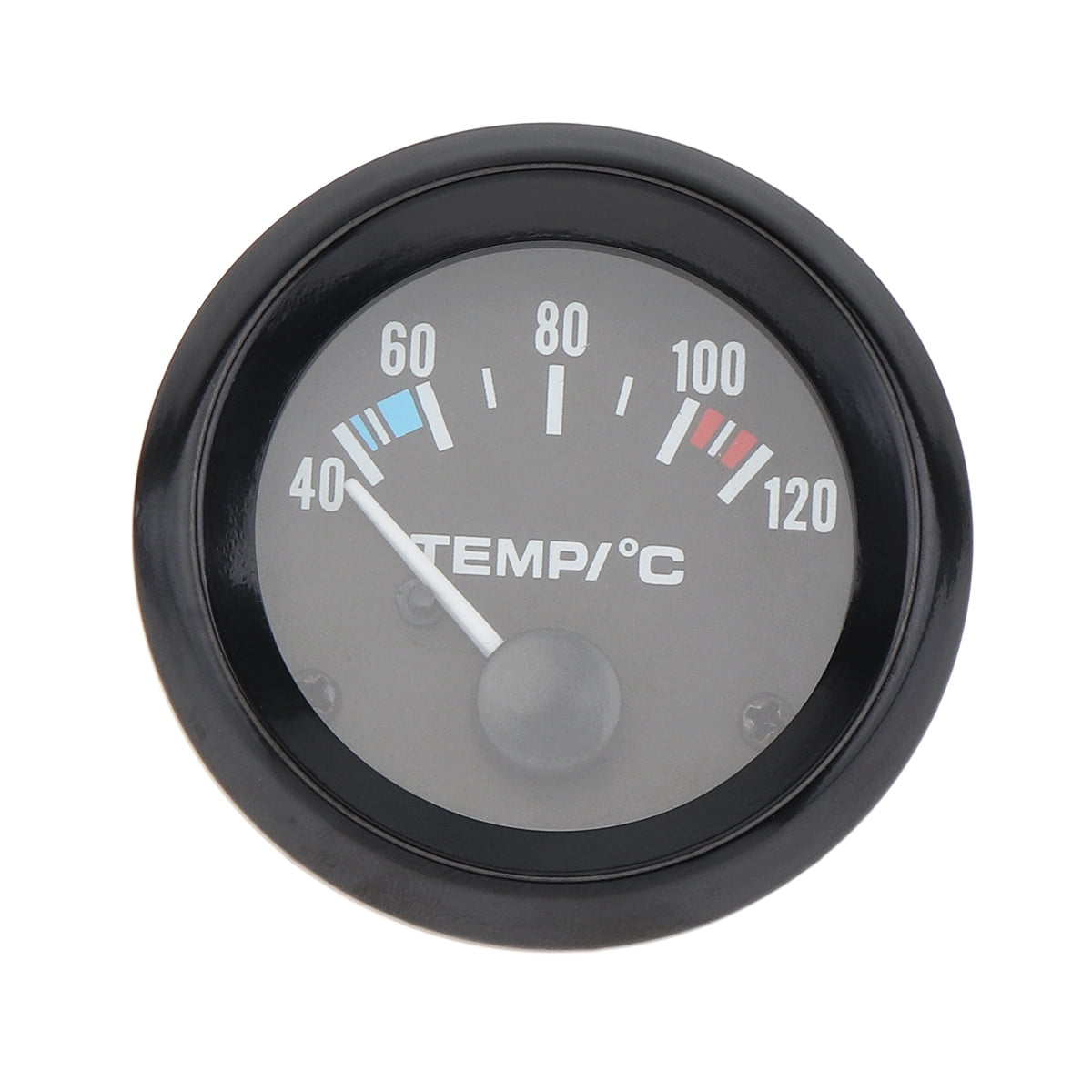 2" 52MM 12V 40-120 Universal White LED Electrical Car Water Temp Gauge Meter