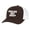 Maroon/White, variant on Men's Wolves Not Sheep Patriotic Embroidered Mesh Back Trucker Hat, Maroon/White