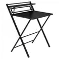 thumbnail image 1 of Micozy 31.5" Folding 2-Layer Collapsible Desk, Black, 1 of 4