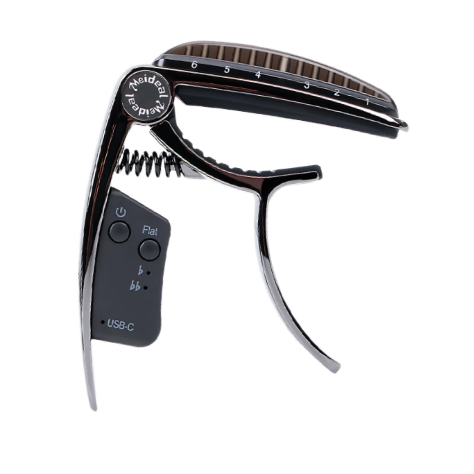 Guitar Capo Quick Change Clamp Guitar Accessory Zinc Alloy Design Suitable for Acoustic Electric Beginners