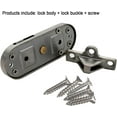 thumbnail image 3 of Degree Tumbler gate Lock gate Lock Screen Sliding barn Door Lock for Door and Window Security/Privacy ( Locks), 3 of 7
