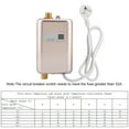 thumbnail image 1 of Water Heater Water Saving No Exhaust Gas No Pollution Water Heating Bath Room For Kitchen, 1 of 8