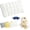 White, variant on Cooling Marshmallow Puff Pillow, Quilted Cloud-Loft Design for Side, Back & Stomach Sleepers, Cool-Touch Fluffy Pillow for Adults with High-Resilience Neck Support, Breathable Washable (1, White)