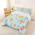 thumbnail image 2 of Erosebridal Cute Coquette Bowknot Kids Queen Comforter Set,Colorful Easter Eggs Pattern Bedding Comforter Set For Girl Boy Reversible 3pcs, 2 of 7