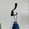 thumbnail image 6 of 6pcs Wall Hooks with Screws Hanging Coat Hooks Hat Clothes Hooks Backpack Hooks, 6 of 6