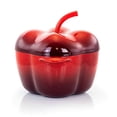 thumbnail image 3 of Megachef MG-CP23AR 3 qt. Pepper Shaped Enameled Cast Iron Casserole - Red, 3 of 6