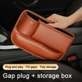 thumbnail image 3 of ievspot 1 Pcs Seat Gap Filler Organizer,Multifunctional Car Seat Organizer, Auto Console Side Storage Box with Cup Holders for Drink, 3 of 8
