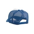 thumbnail image 3 of Top Headwear 12 Pack Dozen Men's Plain Trucker Mesh Cap Blank Hats White/Royal, 3 of 4