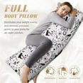 thumbnail image 5 of Lsque Cowboy Body Pillow Case Cover,Ultra-Soft Microfiber Bed Pillow Cases 20x54 inches,Elegant Bedding,Breathable Durable Pillow Cover with Envelope Closure, 5 of 8
