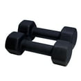 thumbnail image 2 of Neoprene Dumbbell for Strength Training, Muscle Toning, and Rehab, Non-Slip Grip, Anti-Roll Design 10lb (20lb Set), 2 of 3