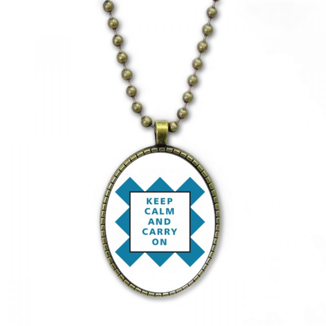 Collier de Mots Proverbes Maintien d'Émotion Chaîne Vintage Pendentif Collection de Bijoux