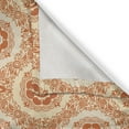 thumbnail image 5 of Ambesonne Orange Grommet Curtain, Victorian Baroque Leaves, 50" x 72", Orange and Beige, 5 of 6