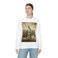 thumbnail image 6 of Statue of Liberty Urban Wanderlust Unisex Heavy Blend Crewneck Sweatshirt, 6 of 9