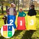 thumbnail image 1 of 4pcs Sack Race Bag Set Potato Sack Race Bags for Kids Ages 5+ Outdoor Party Carnival Games Games for the Family Game and, 1 of 5