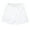 White, variant on ZQUUVOU Men's Athletic Shorts 5 Inch Solid Color Fitness Training Breathable Holiday Mesh Beach Shorts Pockets Cropped Pants Black