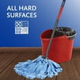 thumbnail image 4 of Microfiber Mop Head Replacement,Blue Mop Compatible with ocedar Cloth Mop, 4 of 6