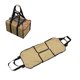thumbnail image 5 of Portador de lea, bolsa de asas de lea resistente al desgaste plegable con cremalleras para exteriores ANGGREK Otros, 5 of 8