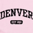 thumbnail image 2 of CafePress - Denver Est 1861 Infant Bodysuit - Baby Light Bodysuit, Size Newborn - 24 Months, 2 of 4